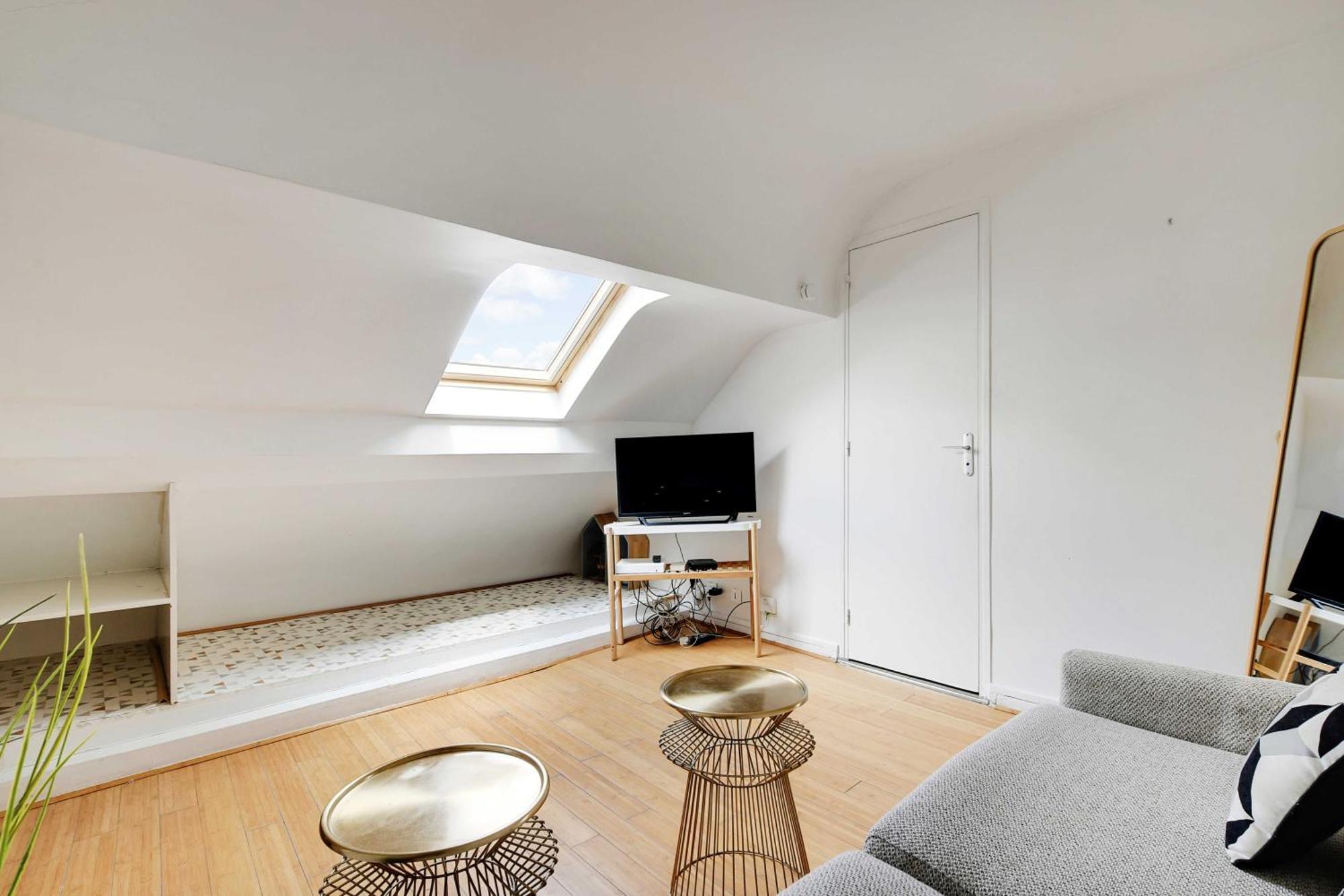 Appartamento Charming Under Roof Bastille Parigi